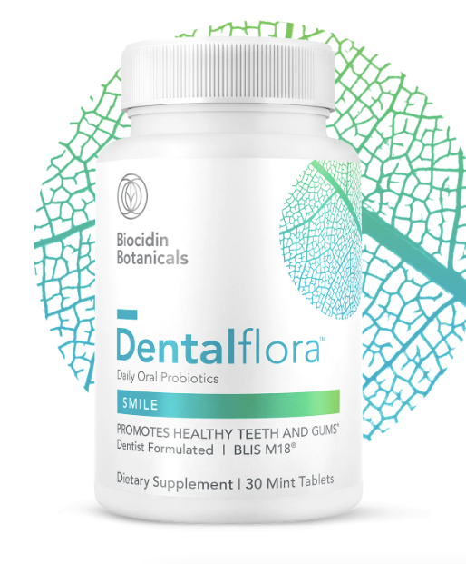Dentalflora Daily Oral Probiotics by Biocidin Botanicals