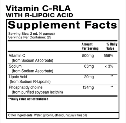 Liposomal Vitamin C with R-Lipoic Acid by Quicksilver Scientific