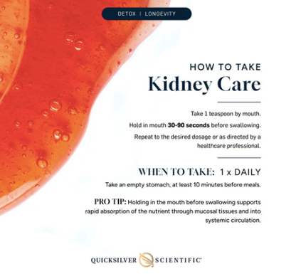 Kidney Care by Quicksilver Scientific
