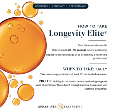 Longevity Elite by Quicksilver Scientific