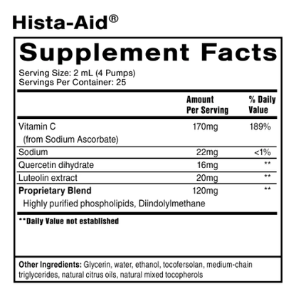 Hista-Aid by Quicksilver Scientific