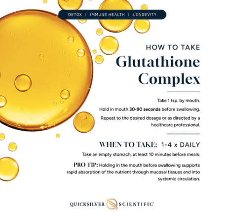 Liposomal Glutathione Complex by Quicksilver Scientific