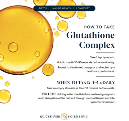 Liposomal Glutathione Complex by Quicksilver Scientific