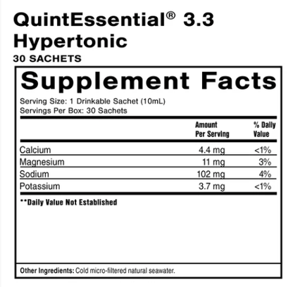 QuintEssential 3.3 Sachets by Quicksilver Scientific