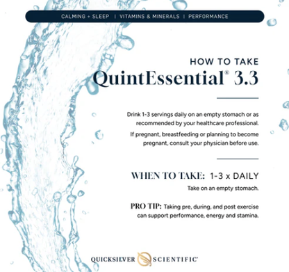 QuintEssential 3.3 Sachets by Quicksilver Scientific
