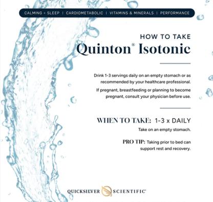 Original Quinton Isotonic 30 Amps by Quicksilver Scientific