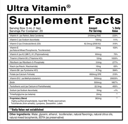 Liposomal Ultra Vitamin by Quicksilver Scientific