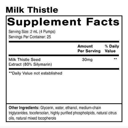 Milk Thistle by Quicksilver Scientific
