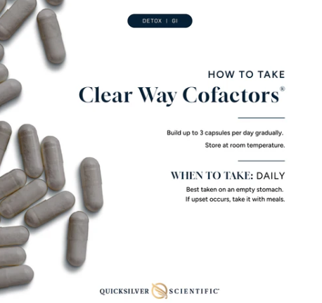 Clear Way Cofactors by Quicksilver Scientific