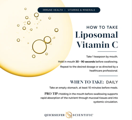Liposomal Vitamin C by Quicksilver Scientific