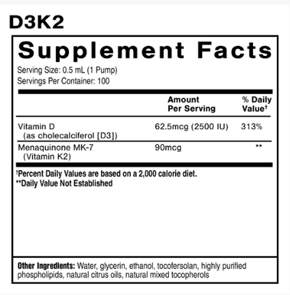 D3K2 by Quicksilver Scientific