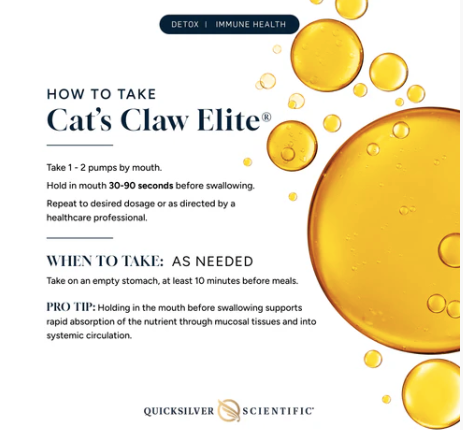 Cat’s Claw Elite by Quicksilver Scientific