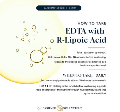 EDTA with RLA by Quicksilver Scientific