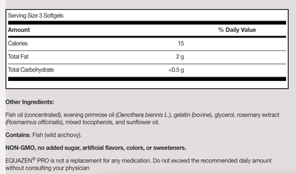 Equazen Pro ADHD Support Softgels by SFI Health