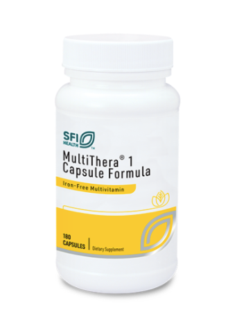 Multithera 1 Iron Free Capsules by SFI Health (formerly Klaire Labs)