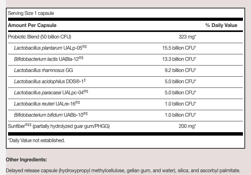 Ther-Biotic (Synbiotic) by SFI Health (formerly Klaire Labs)