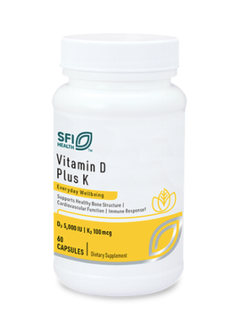 Vitamin D plus K by SFI Health (formerly Klaire Labs)