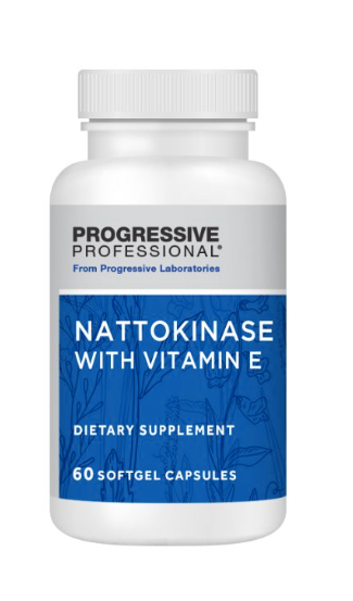 Nattokinase with Vitamin E by Progressive Labs