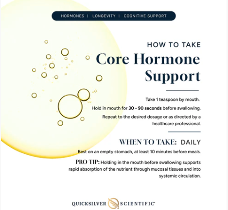 Core Hormone Support by Quicksilver Scientific