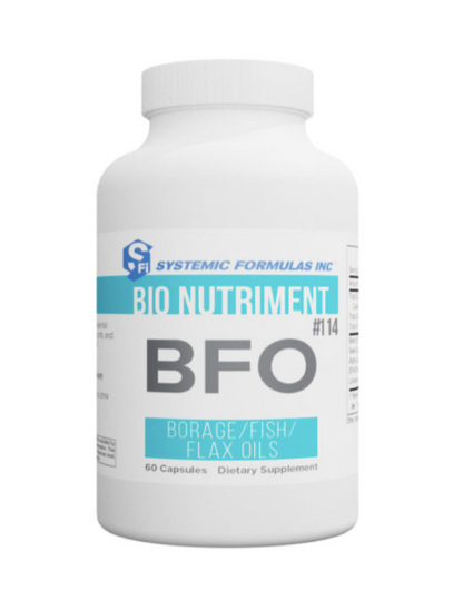BFO-BORAGE/FLAX/FISH OIL by Systemic Formulas