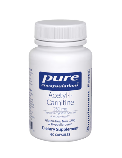 Acetyl-l-Carnitine 250 mg 60's  by Pure Encapsulations