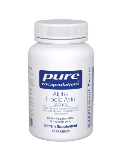 Alpha Lipoic Acid 600 mg  by Pure Encapsulations