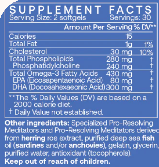 Resolvin (formerly Fish Oil) by BodyBio