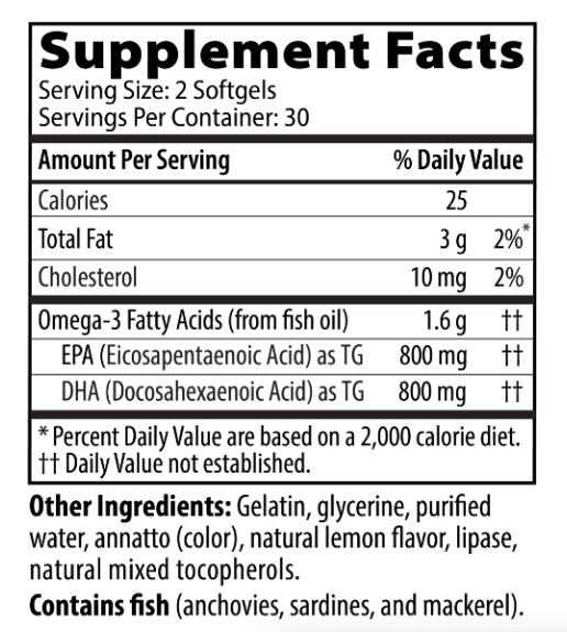 OmegaCell 1600 TG by NeuroBiologix
