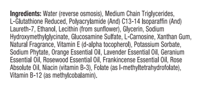 Glutathione Topical Pro by NeuroBiologix