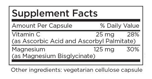 Magnesium Glycinate 180 Capsules by Metabolic Maintenance