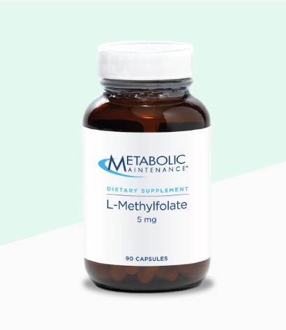 L-Methylfolate 5 mg 90 Capsules by Metabolic Maintenance