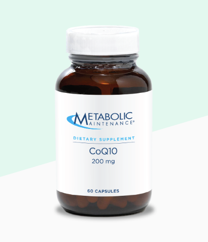 CoQ10 200mg 60 Capsules by Metabolic Maintenance