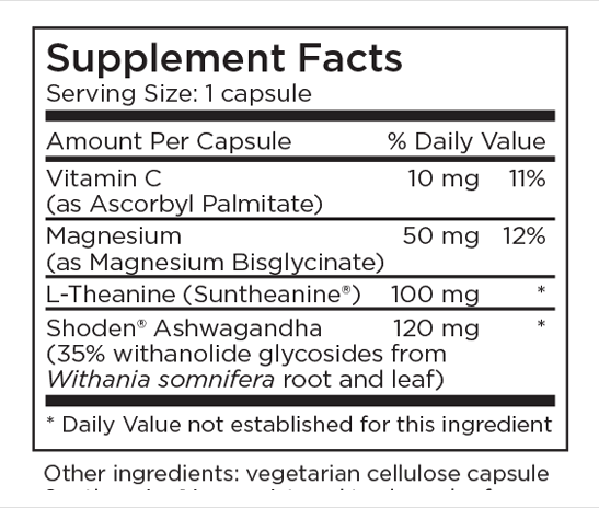 Ashwagandha Plus 60 Capsules by Metabolic Maintenance