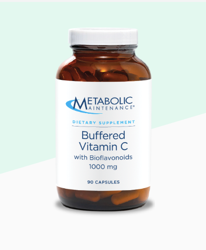 Buffered Vitamin C 90 Capsules by Metabolic Maintenance