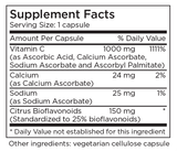 Buffered Vitamin C 90 Capsules by Metabolic Maintenance