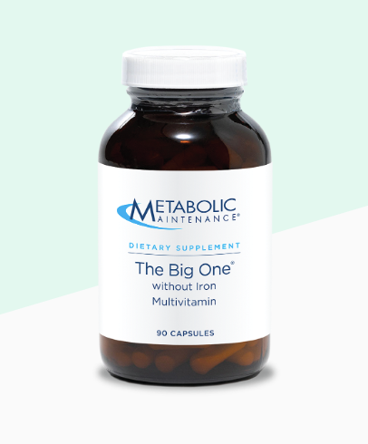 The Big One without Iron 90 Capsules by Metabolic Maintenance