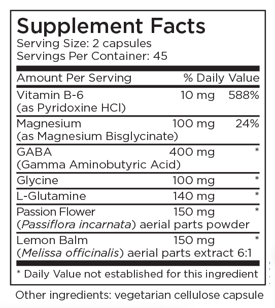 Stress Maintenance 90 Capsules by Metabolic Maintenance