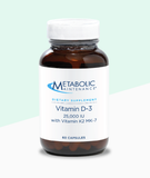 Vitamin D-3 25,000 IU 60 Capsules by Metabolic Maintenance