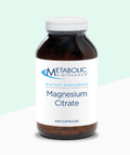 Magnesium Citrate 240 Capsules by Metabolic Maintenance