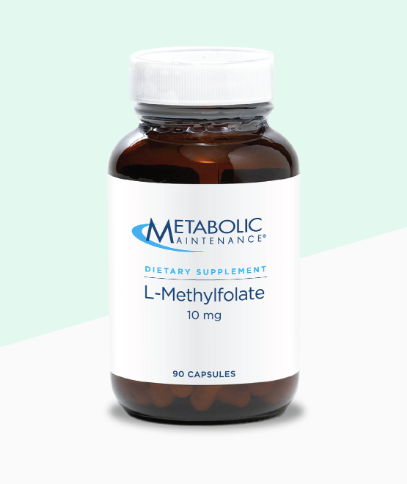 L-Methylfolate 10 mg 90 Capsules by Metabolic Maintenance
