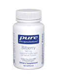Bilberry 160 mg 120's  by Pure Encapsulations