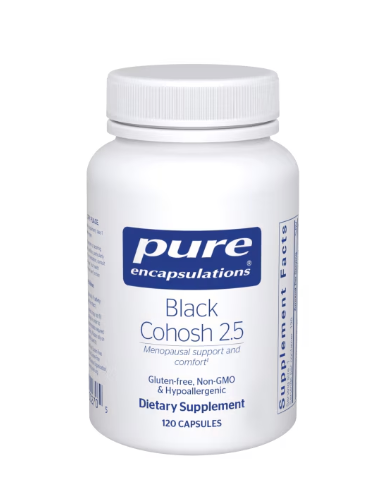 Black Cohosh 2.5 - 120's  by Pure Encapsulations