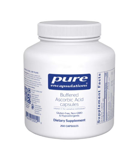 Buffered Ascorbic Acid Capsules 250ct by Pure Encapsulations