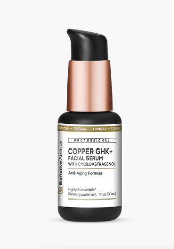 Copper GHK+ Facial Serum with Cycloastragenol by Quicksilver Scientific