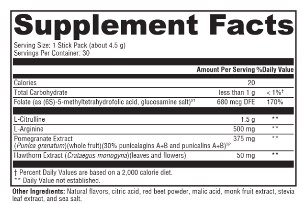AngiNOX Elite Fruit Punch 30 Servings by Xymogen