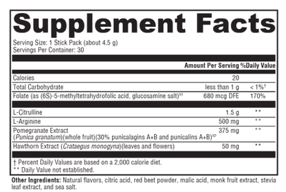 AngiNOX Elite Fruit Punch 30 Servings by Xymogen