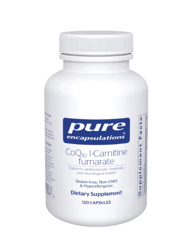 CoQ10 l-Carnitine Fumarate 120's  by Pure Encapsulations