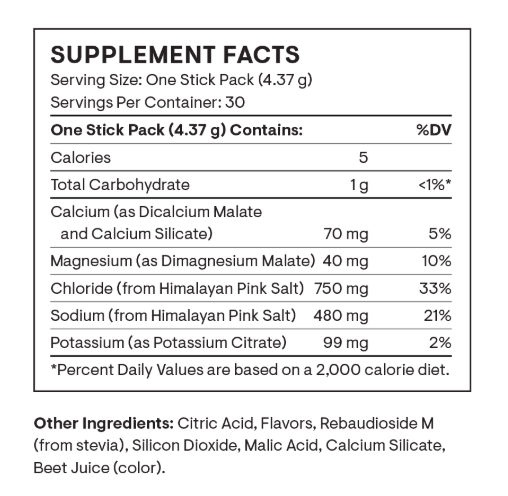 Daily Electrolytes 30 packets by Thorne