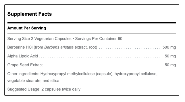 Berberine Balance by Douglas Labs