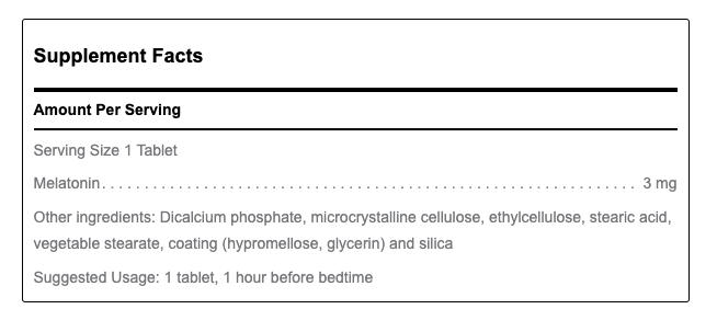 Melatonin Prolonged Release by Douglas Labs